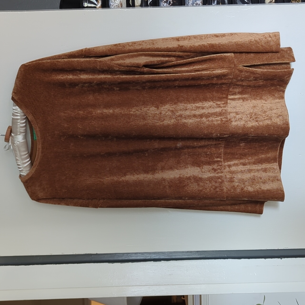 United Colors of Benetton Corduroy Velvet Tunic